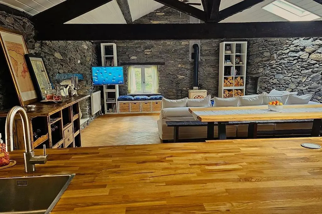 Chalet Exceptional Stone Mountain House Villa Saint-Michel-de-Maurienne France
